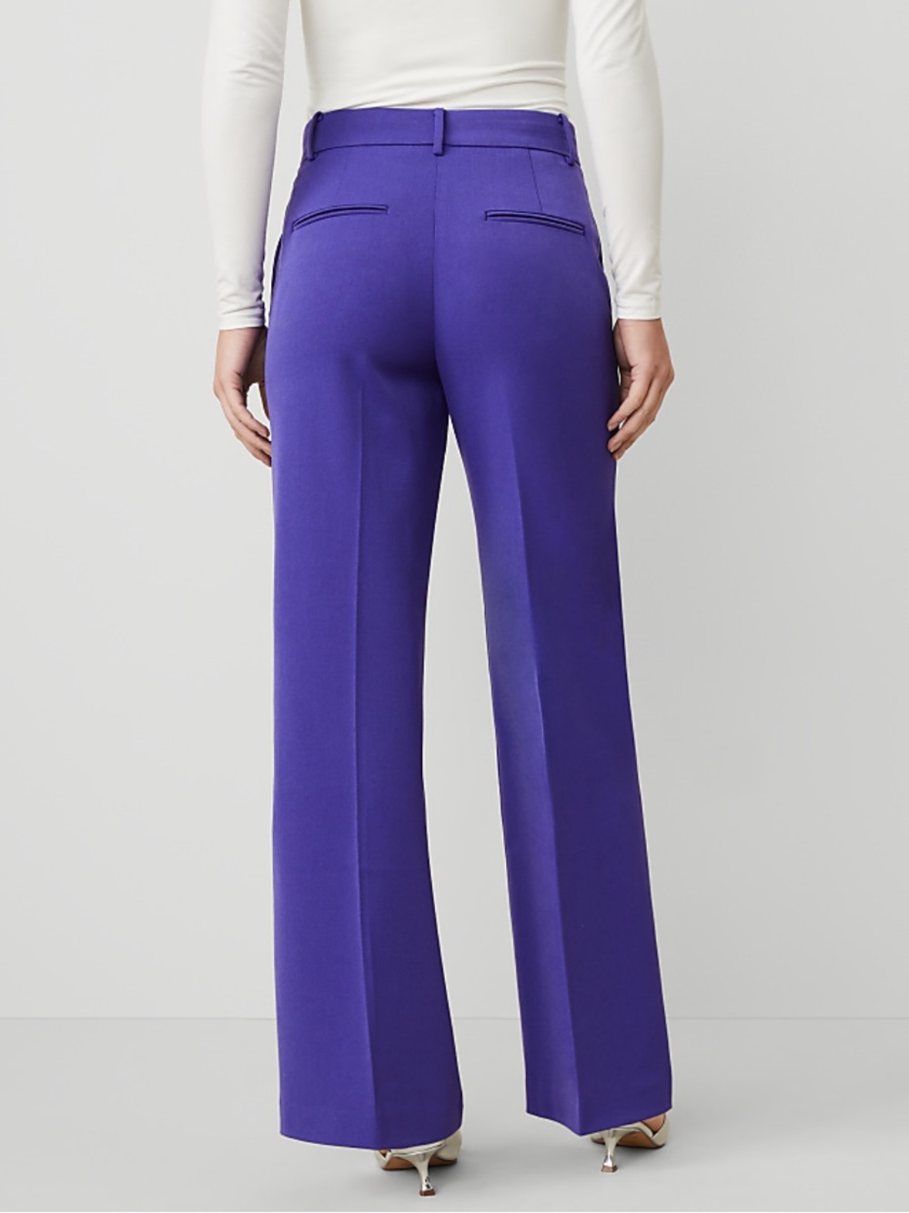 Ann Taylor The Perfect Wide-Leg Pant 6P - Picture 3 of 7